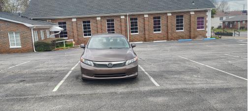 Brown 2012 Honda Civic LX