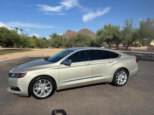 Beige 2015 Chevrolet Impala 2LZ