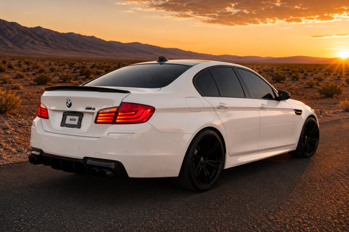 White 2013 BMW M5 Base