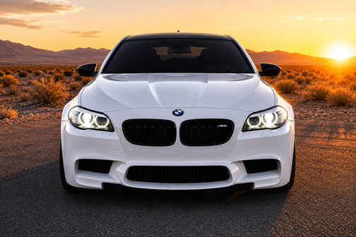 White 2013 BMW M5 Base