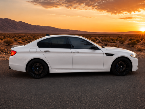 White 2013 BMW M5 Base