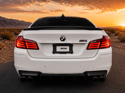 White 2013 BMW M5 Base