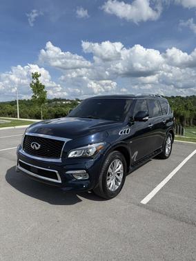 Blue 2017 INFINITI QX80 Base