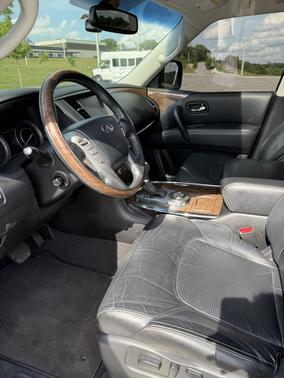 Blue 2017 INFINITI QX80 Base