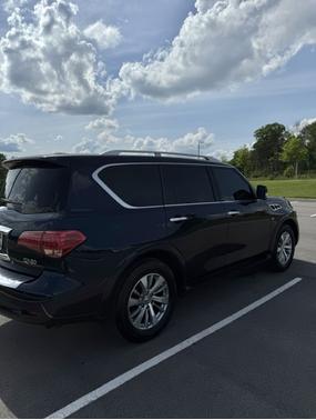 Blue 2017 INFINITI QX80 Base