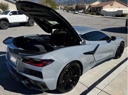 Gray 2024 Chevrolet Corvette Z06 w/1LZ