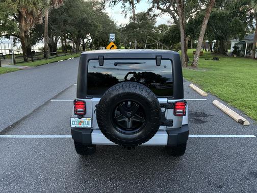 Silver 2013 Jeep Wrangler Unlimited Sahara