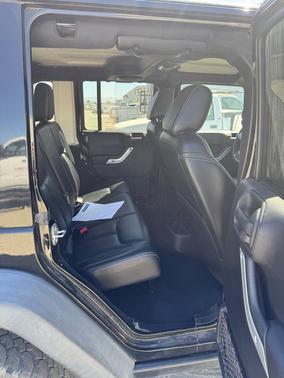Black 2014 Jeep Wrangler Unlimited Rubicon