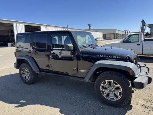 Black 2014 Jeep Wrangler Unlimited Rubicon