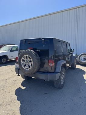 Black 2014 Jeep Wrangler Unlimited Rubicon