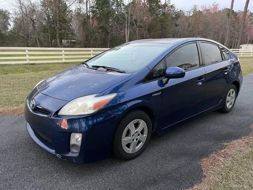 Blue 2010 Toyota Prius IV