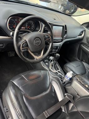 Black 2015 Jeep Cherokee Limited