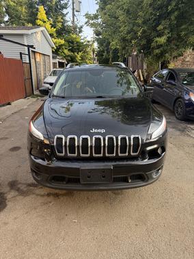 Black 2015 Jeep Cherokee Limited