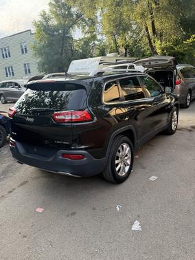 Black 2015 Jeep Cherokee Limited