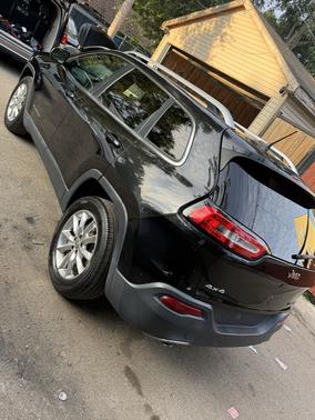 Black 2015 Jeep Cherokee Limited