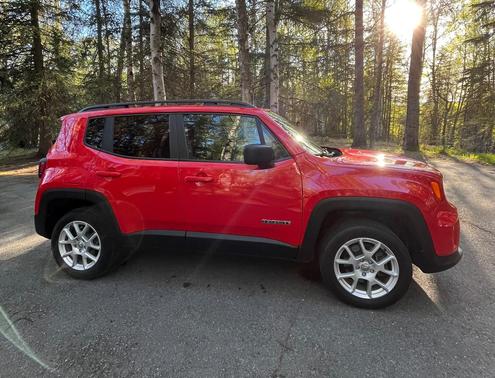 Red 2020 Jeep Renegade Sport