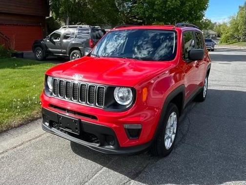 Red 2020 Jeep Renegade Sport