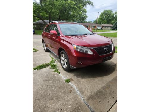Red 2012 Lexus RX 350 Base