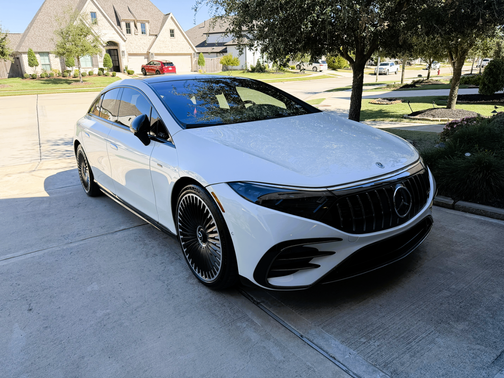 White 2022 Mercedes-Benz EQS 450+ 4MATIC