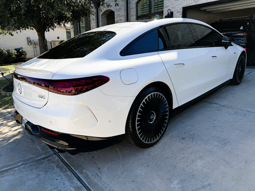 White 2022 Mercedes-Benz EQS 450+ 4MATIC