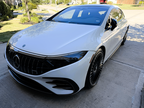 White 2022 Mercedes-Benz EQS 450+ 4MATIC