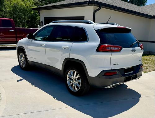 White 2015 Jeep Cherokee Limited