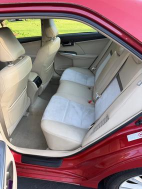 Red 2013 Toyota Camry Hybrid XLE