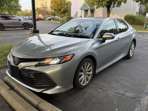 Silver 2018 Toyota Camry LE