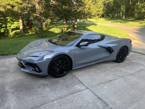 Gray 2025 Chevrolet Corvette Stingray w/1LT