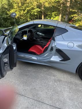 Gray 2025 Chevrolet Corvette Stingray w/1LT