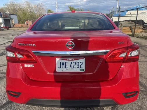 Red 2018 Nissan Sentra SV
