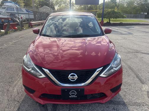 Red 2018 Nissan Sentra SV