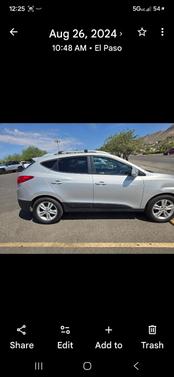Silver 2013 Hyundai TUCSON GLS