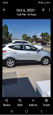 Silver 2013 Hyundai TUCSON GLS