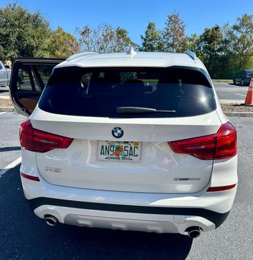 White 2019 BMW X3 sDrive30i