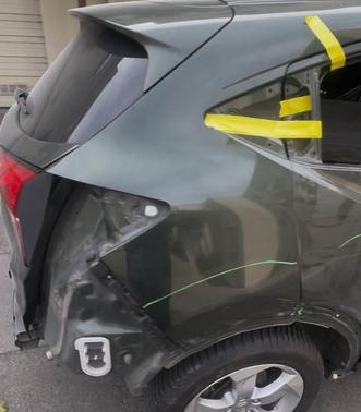 Green 2016 Honda HR-V EX