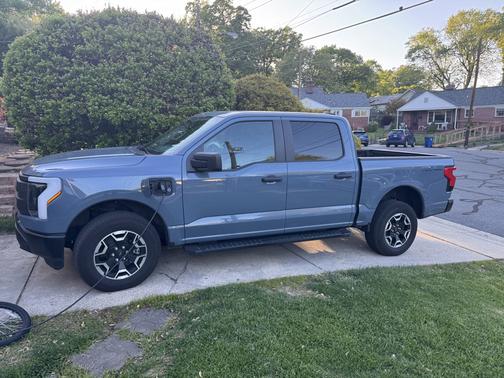 Blue 2023 Ford F-150 Lightning Pro