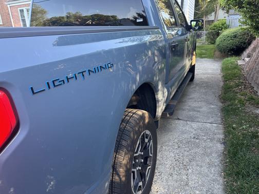 Blue 2023 Ford F-150 Lightning Pro