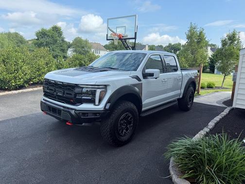White 2025 Ford F-150 Raptor