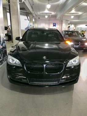 Black 2010 BMW 750 Li