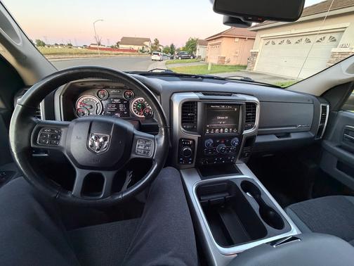 Black 2017 RAM 1500 Big Horn