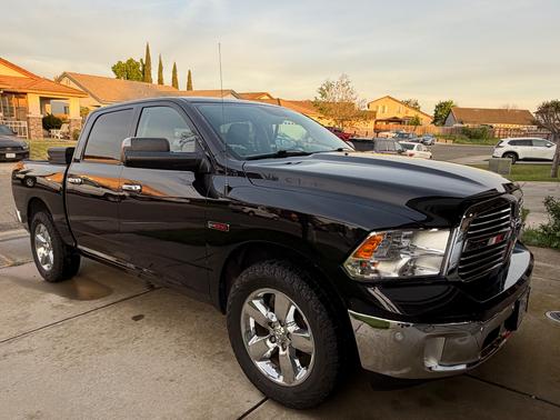 Black 2017 RAM 1500 Big Horn