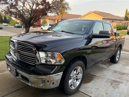 Black 2017 RAM 1500 Big Horn