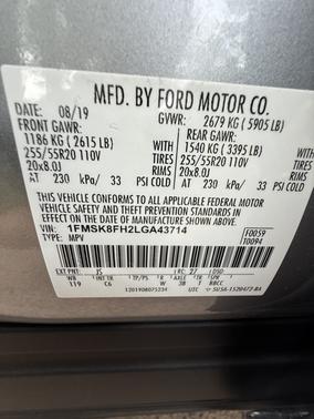 2020 Ford Explorer Limited