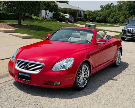 Red 2004 Lexus SC 430 Base