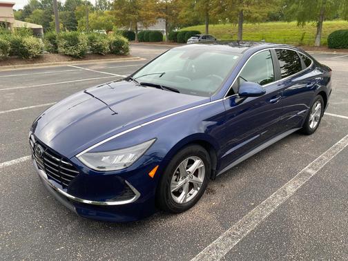 Blue 2021 Hyundai SONATA SE