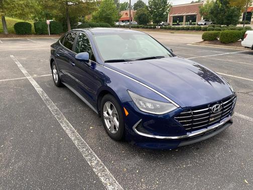 Blue 2021 Hyundai SONATA SE
