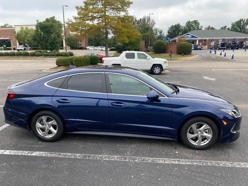 Blue 2021 Hyundai SONATA SE
