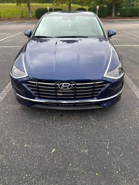Blue 2021 Hyundai SONATA SE