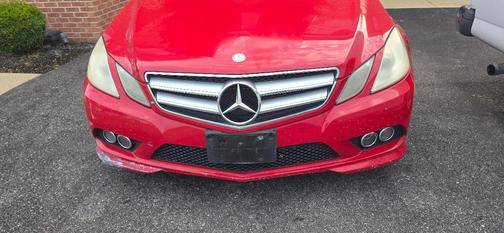 Red 2010 Mercedes-Benz E-Class E 550